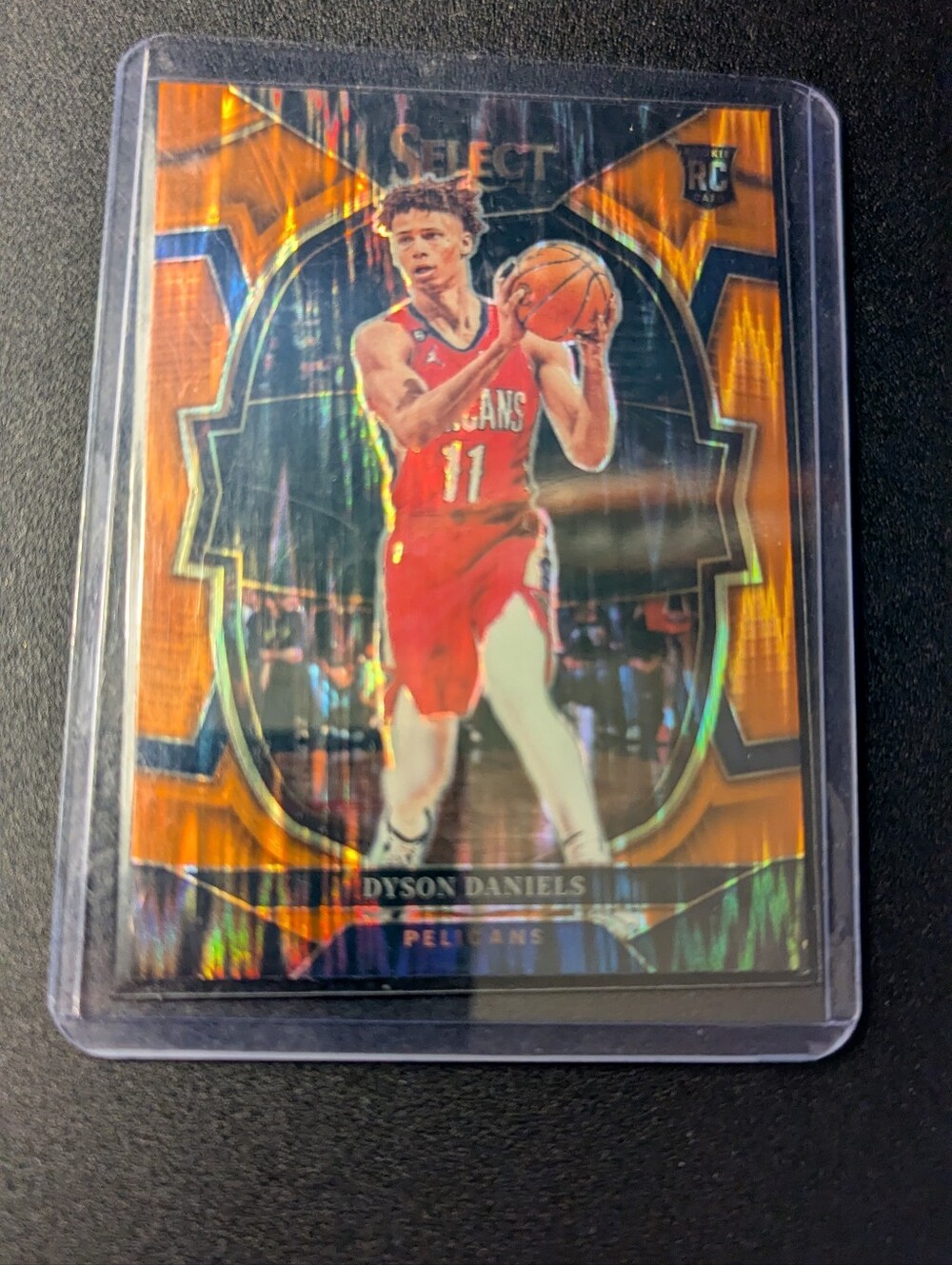 Select Dyson Daniels Rookie Card - Orange Holo